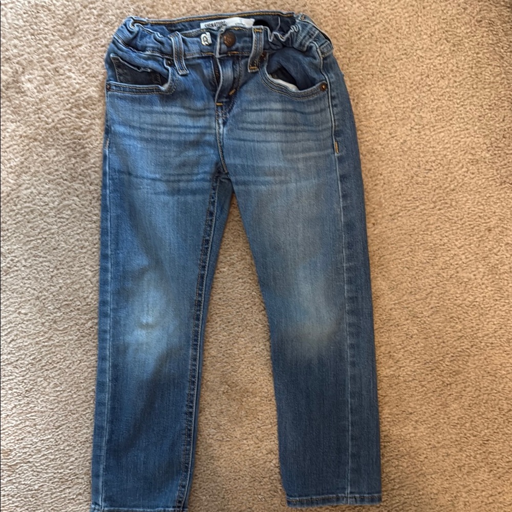 Signature by Levi Strauss Blue Classic Fit Jeans